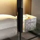 FUFU & GAGA Glass Door Wardrobe 59.1" Illuminated Interiors Bedroom Wardrobe Furniture