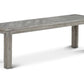 Apt2b Allister Dining Table and Chairs Set Acacia Wood Table Fabric Seats Dining Room Furniture