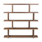 Apt2b Audrina Bookcase Storage Living Dining Office Furniture Veneer MDF Shelving