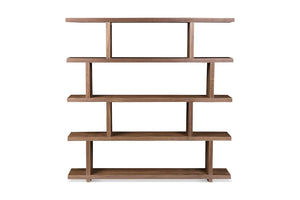 Apt2b Audrina Bookcase Storage Living Dining Office Furniture Veneer MDF Shelving