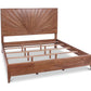 Apt2b Skye Queen Size Bed Mango Wood Bedroom Furniture