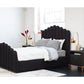 Apt2b Westmont Bedside Cabinet Nightstand Bedroom Furniture Mahogany Wood Black Oak Finish